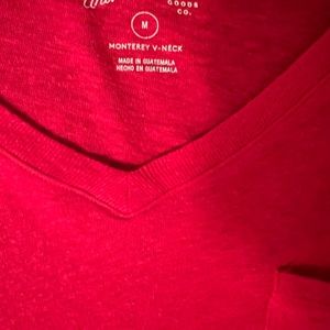 Medium tshirt- red